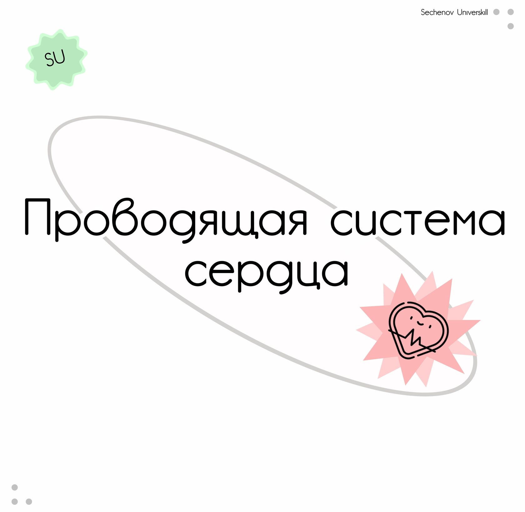 Проводящая система сердца — схема